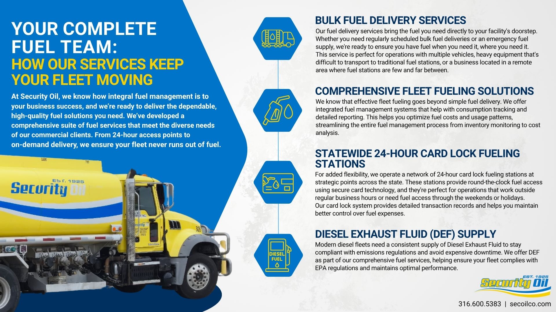 Your Complete Fuel Team: How Our Services Keep Your Fleet Moving [infographic]